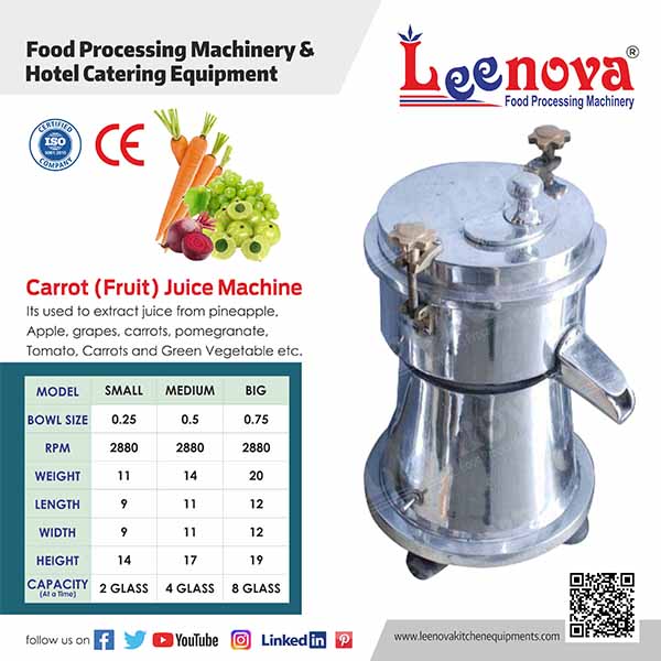 Carrot juice machine price best sale