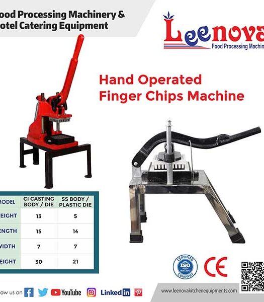 Hand Operated Finger Chips Machine, Finger Chips Machine