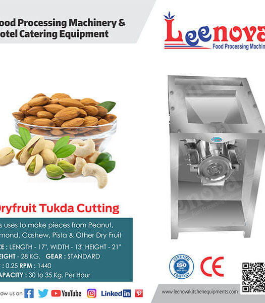 Dry Fruit Tukda Machine, Dry Fruit Cutting Machine