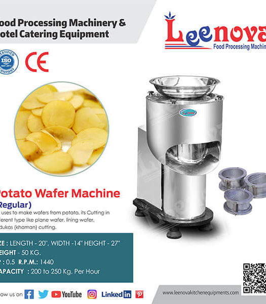 Potato Wafer Machine, Potato Chips Making Machine