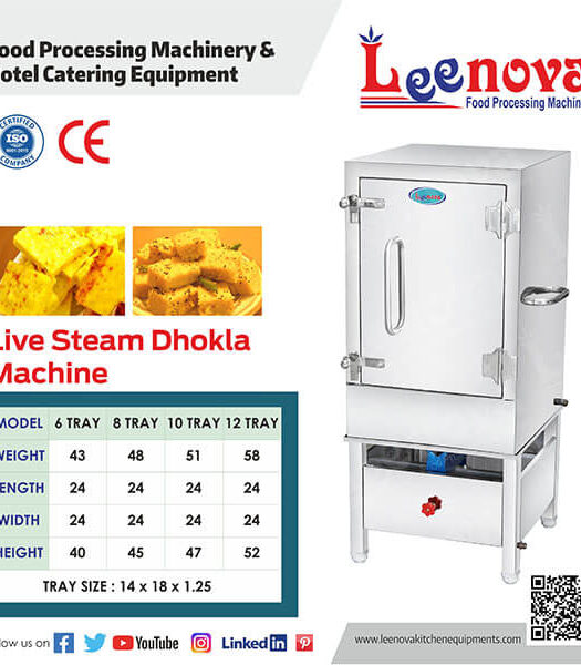 Dhokla Machine, Live Dhokla Machine