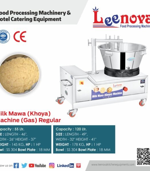 Milk Khoya Mawa Machine (Gas) (Regular)