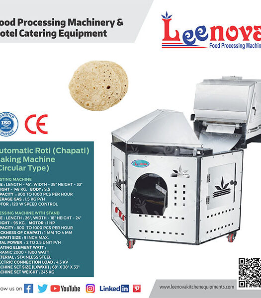 Automatic Roti (Chapati) Making Machine, Automatic Chapati Making Machine