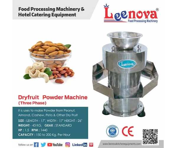 Dry Fruit Powder Machine