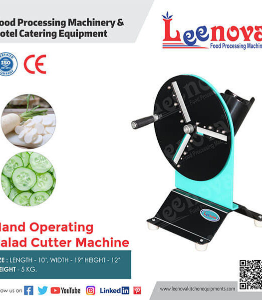 Hand Operating Salad Cutter Machine, Hand Operated Salad Cutter Machine