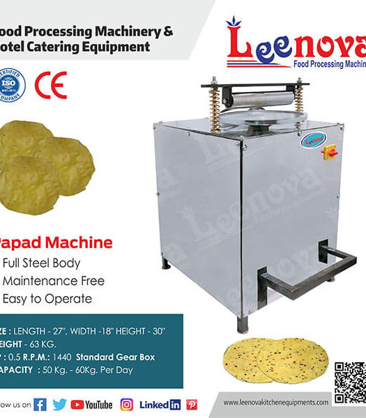 Papad Machine, Papad Making Machine