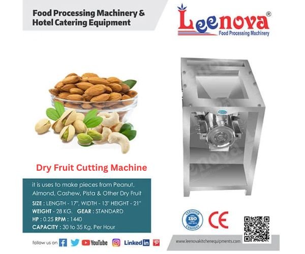 Dry Fruit Cutting Machine