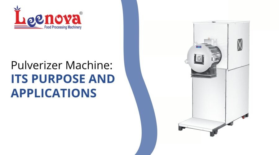 Pulverizer Machine: Its Purpose and Applications