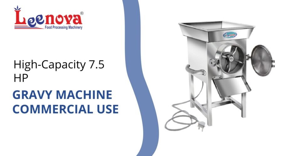 High-Capacity 7.5 HP Gravy Machine Commercial Use