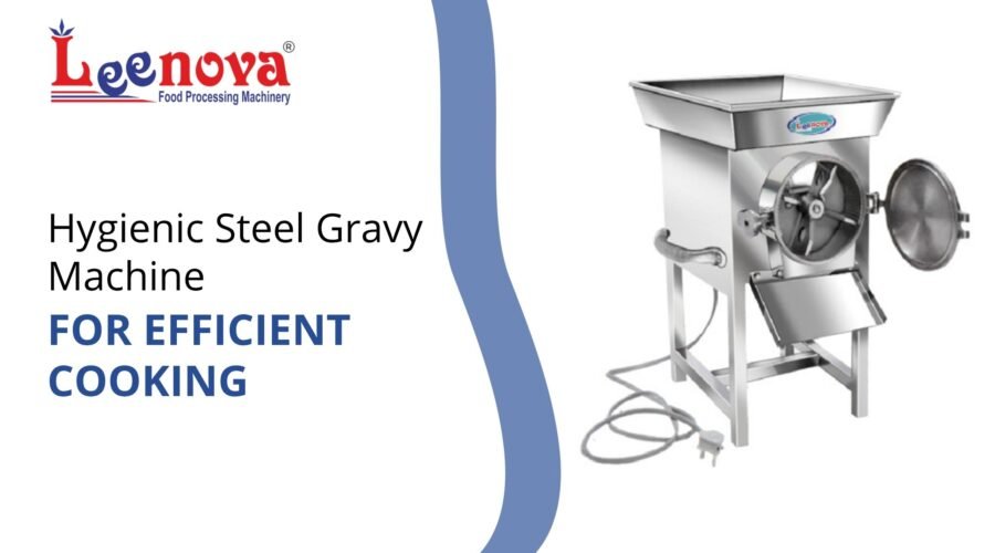 Hygienic Steel Gravy Machine for Efficient Cooking
