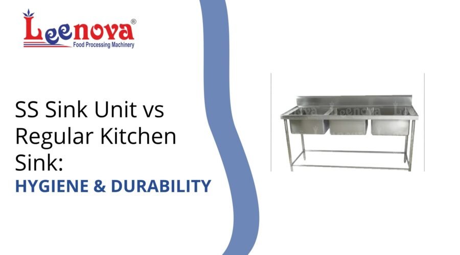 SS Sink Unit vs Regular Kitchen Sink: Hygiene & Durability