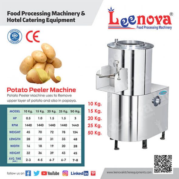 Potato Peeler Machine, Potato Peeling Machine