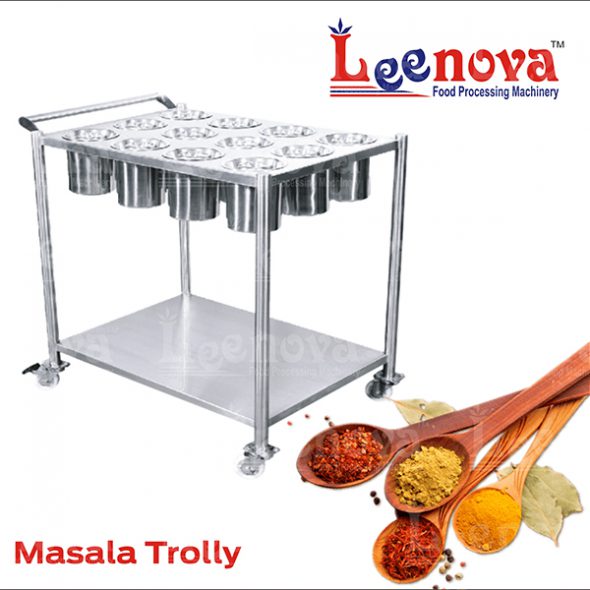 MASALA TROLLY, Kitchen Masala Trolly