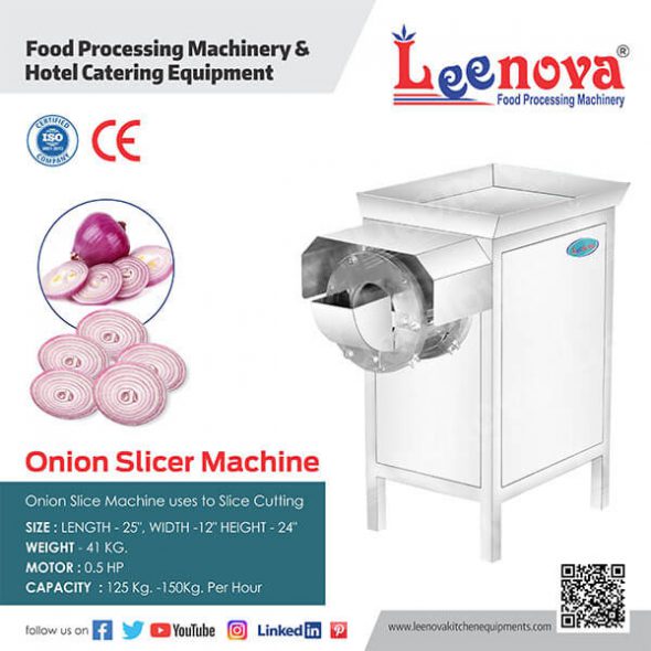 Automatic Onion Slicer Machine