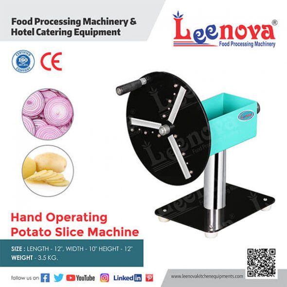 Hand Operating Potato Slice Machine