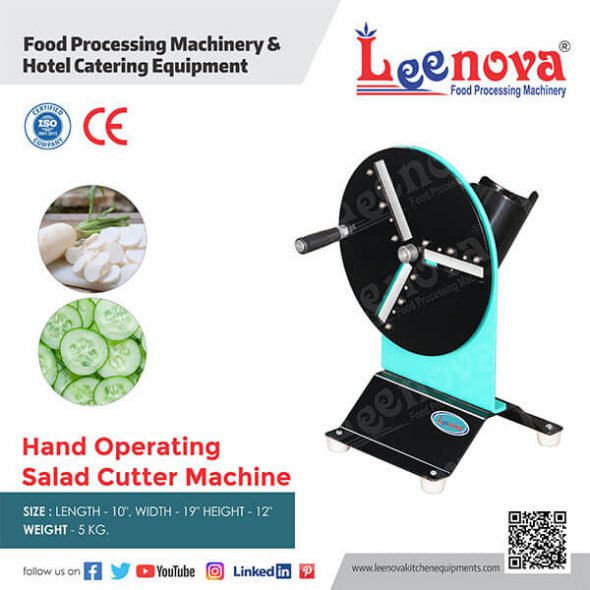 Hand Operating Salad Cutter Machine, Hand Operated Salad Cutter Machine
